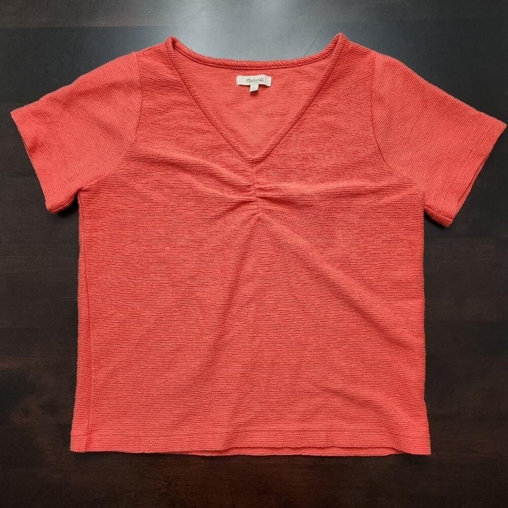 Madewell Textured Ribbed Knit Tee